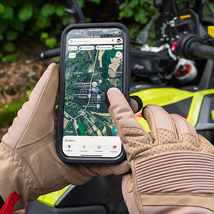 Guantes arena con pantalla touch