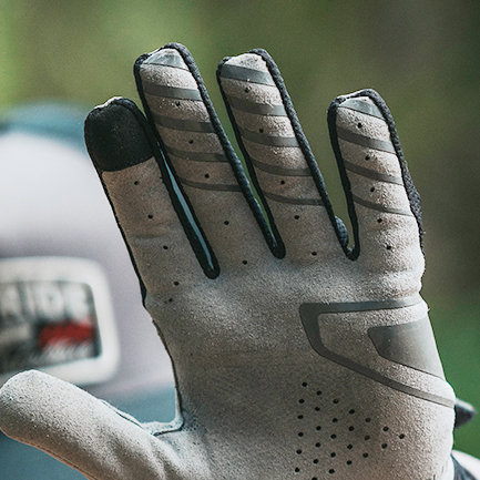 Guantes Ultralight gris para moto, extra delgados y frescos, ideales para motocross, enduro y aventura off-road