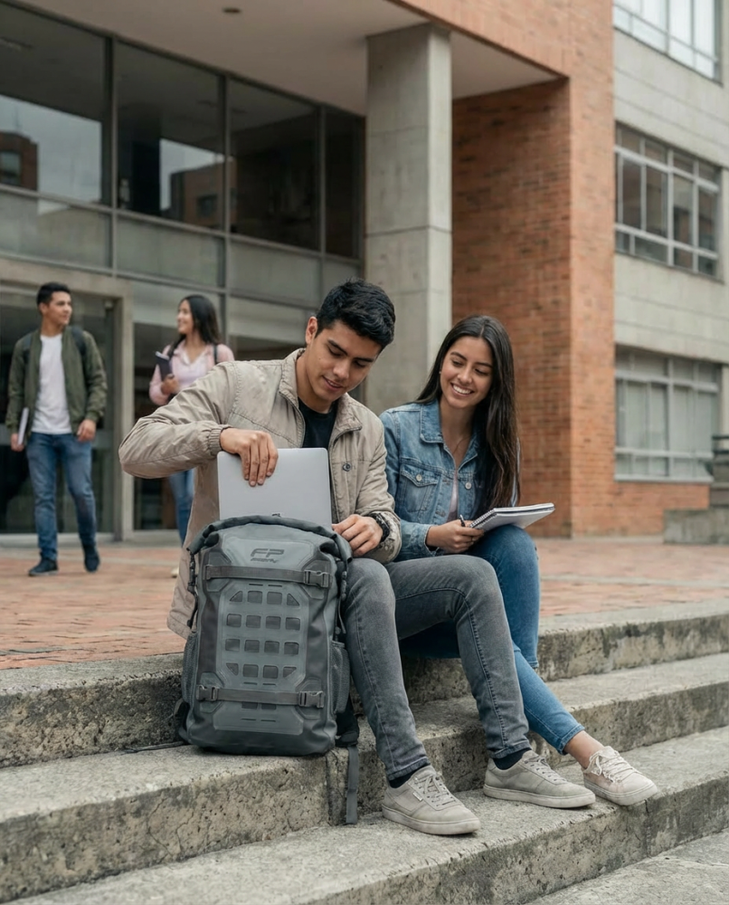 Backpack impermeable para meter computador
