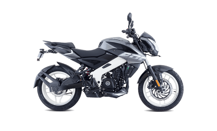 Pulsar 2022 gris con rines blancos