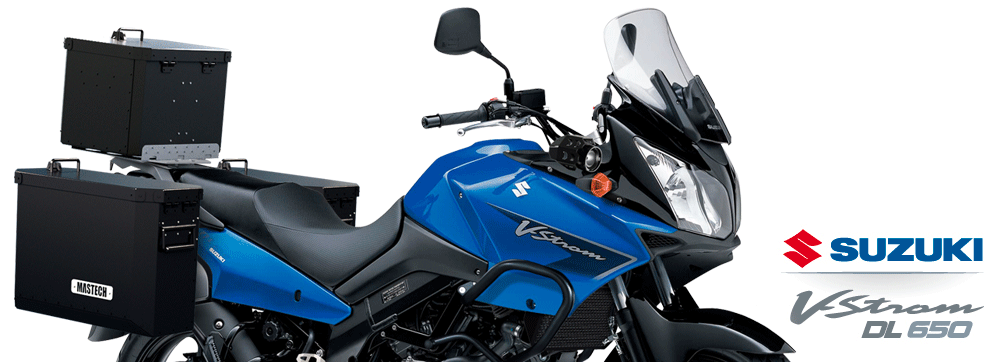 Suzuki VStrom 650 Clasica y todos sus accesorios