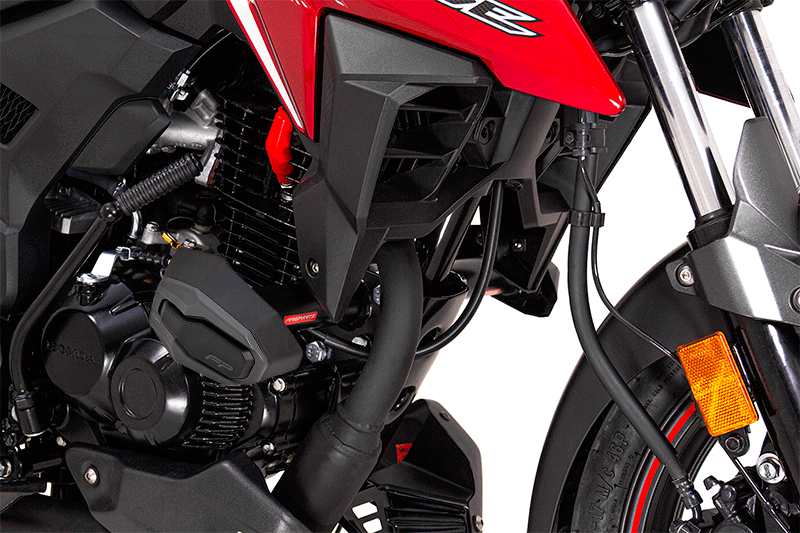 SLIDER 2DRIFT NEGRO/GRIS HONDA CB190R, CB160F Y XBLADE 160, Slider, Punta de Goma, Anticaídas, Accesorios para Moto, Accesorios FP