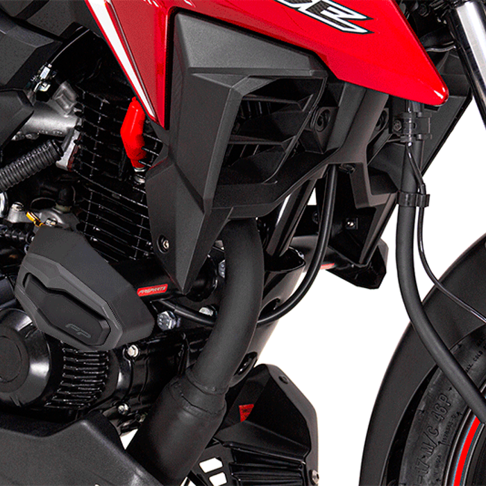 SLIDER 2DRIFT NEGRO/GRIS HONDA CB190R, CB160F Y XBLADE 160, Slider, Punta de Goma, Anticaídas, Accesorios para Moto, Accesorios FP
