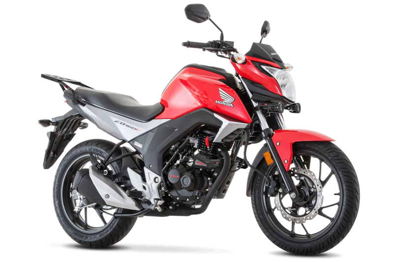 honda cb160f con parrilla