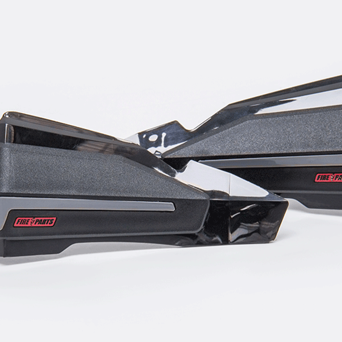 KIT REPUESTO PROT DE MANO GHOST NEGRO/GRIS (2 LADOS)