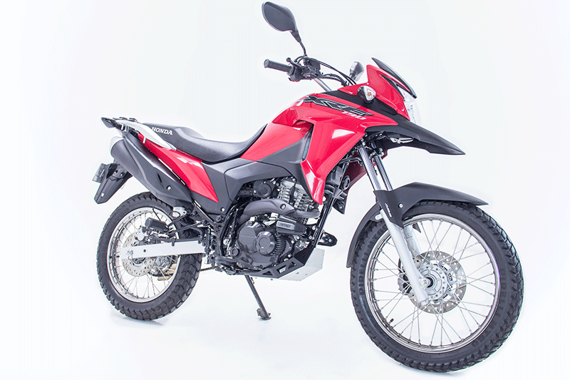 Honda XRE 190 con accesorios