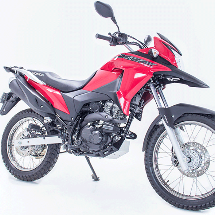 Honda XRE 190 con accesorios