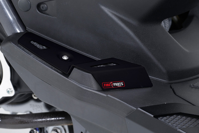 PISO/POSAPIE ALUMINIO TRASERO NEGRO YAMAHA BWS 125