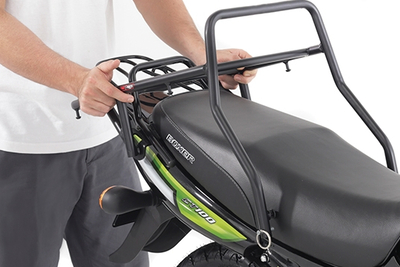 Parrilla trasera anclaje rápido bajaj boxer ct 100