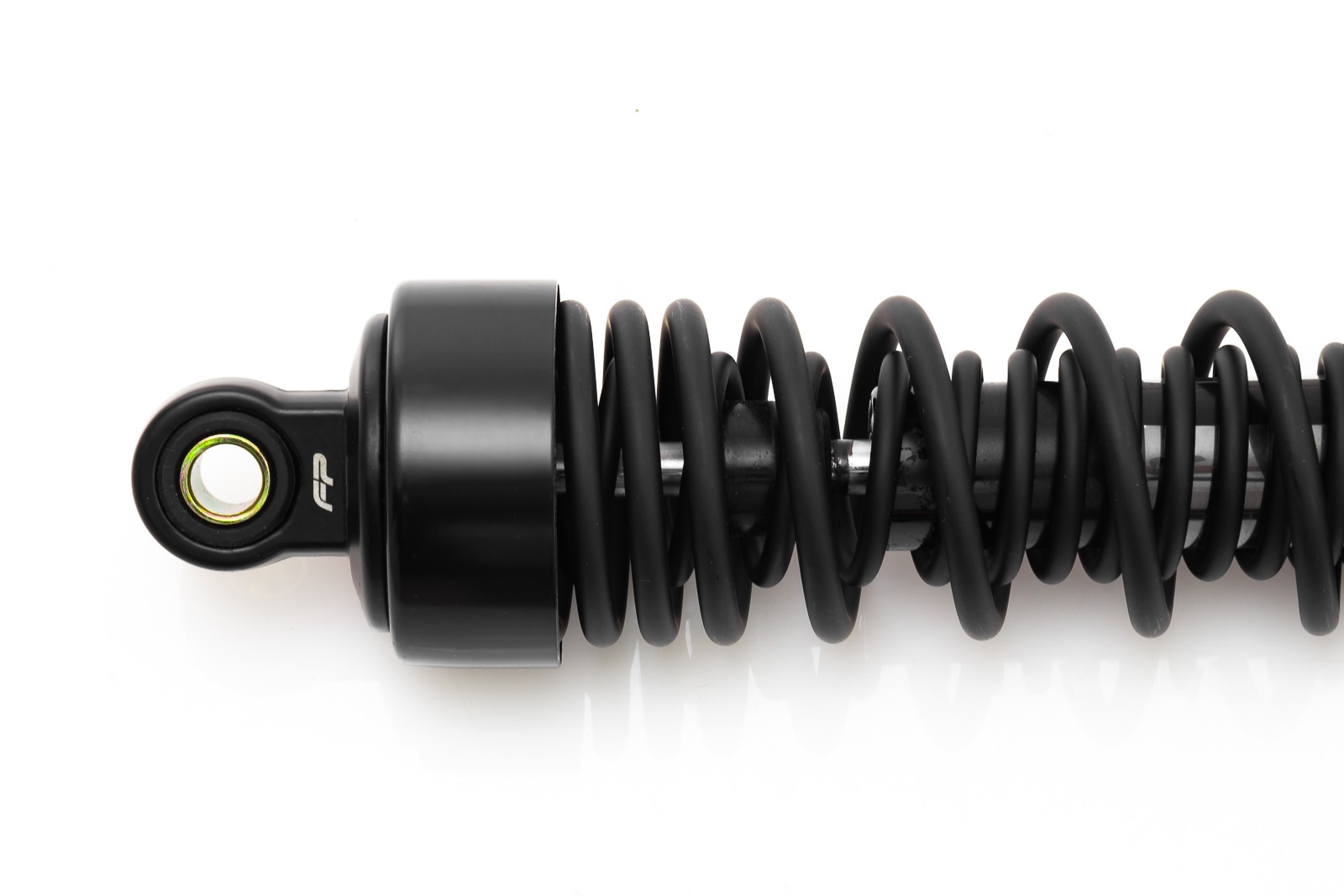  Detalle del amortiguador trasero FP para BOXER CT100 – estabilidad y seguridad