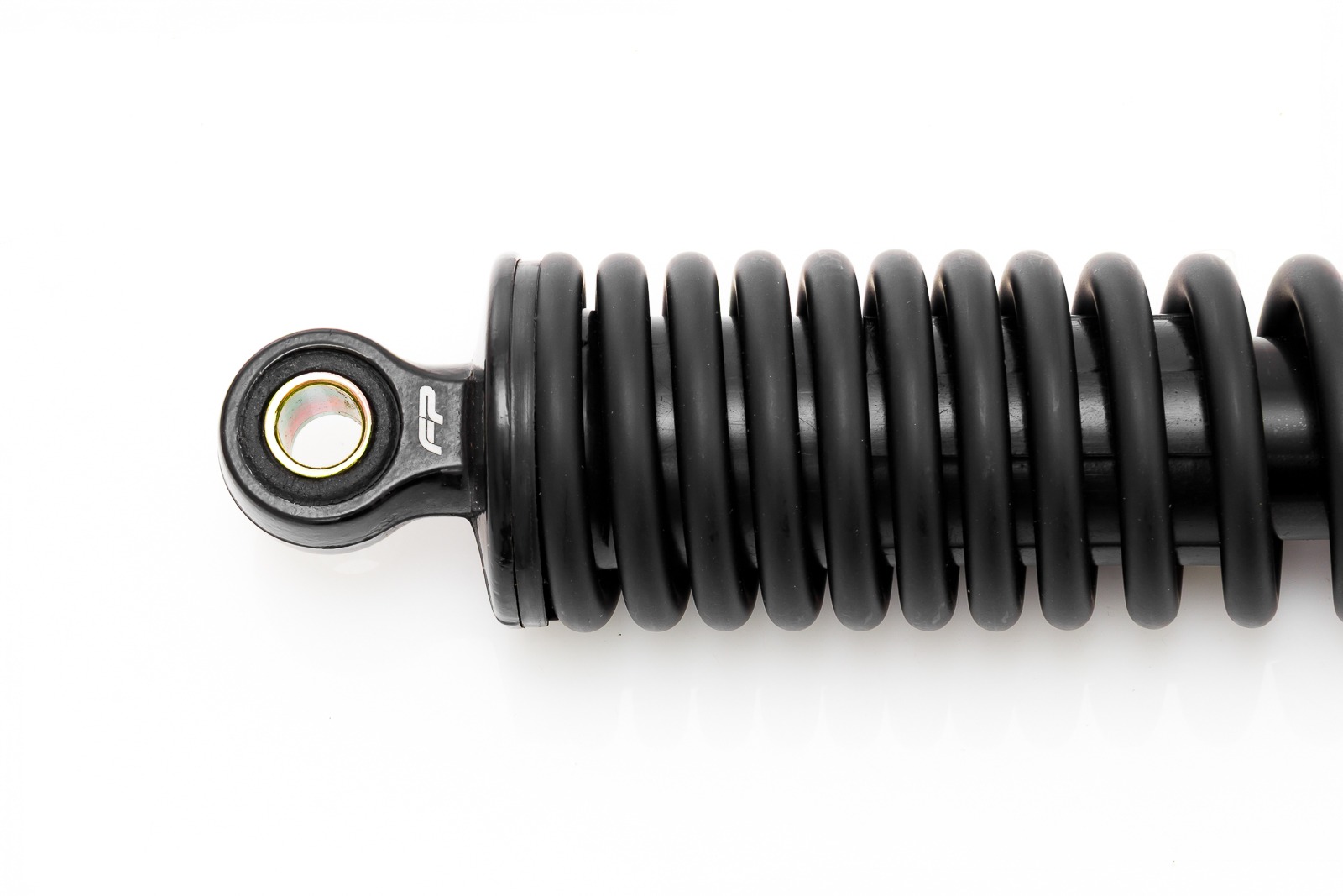 Detalle del amortiguador trasero FP para CB 110 – estabilidad y seguridad