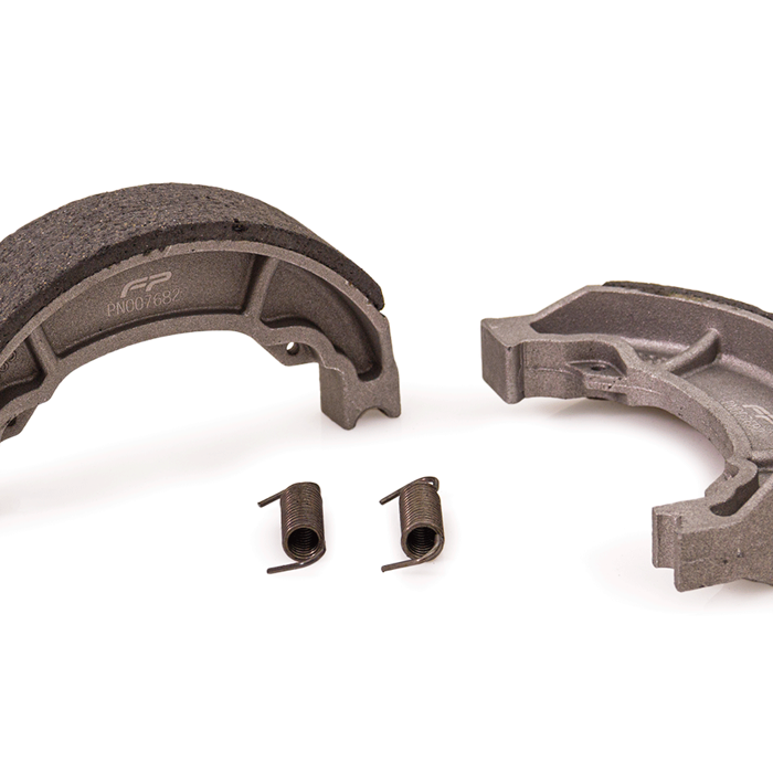 BANDAS DE FRENO FP BRAKE MASTER DEL: LIBERO, DT125 - TRAS: X, Bandas de freno. Bandas para moto. Zapata de freno para moto. Kit de pastillas de freno moto. Juego de pastillas de freno moto. Kit de Zapata de freno moto. Juego de Zapata de freno moto