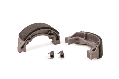 BANDAS DE FRENO FP BRAKE MASTER TRAS: TVS 100 ES, TVS STAR, Bandas de freno. Bandas para moto. Zapata de freno para moto. Kit de pastillas de freno moto. Juego de pastillas de freno moto. Kit de Zapata de freno moto. Juego de Zapata de freno moto