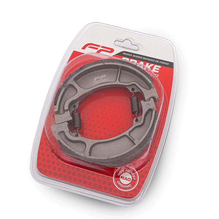 BANDAS DE FRENO FP BRAKE MASTER DEL: CBF150, ECO DELUXE, Bandas de freno. Bandas para moto. Zapata de freno para moto. Kit de pastillas de freno moto. Juego de pastillas de freno moto. Kit de Zapata de freno moto. Juego de Zapata de freno moto