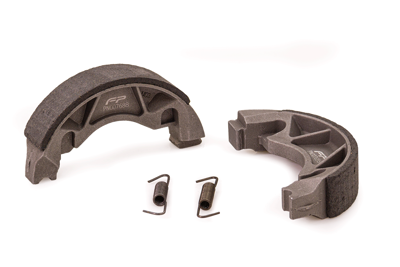 BANDAS DE FRENO FP BRAKE MASTER TRAS: FZ16, XTZ150, SZ16-R, Bandas de freno. Bandas para moto. Zapata de freno para moto. Kit de pastillas de freno moto. Juego de pastillas de freno moto. Kit de Zapata de freno moto. Juego de Zapata de freno moto