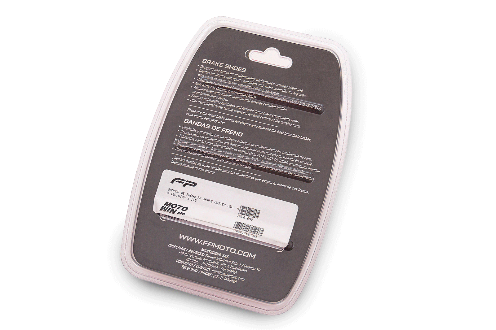 Bandas de freno fp brake master del: ax 100, viva x 115