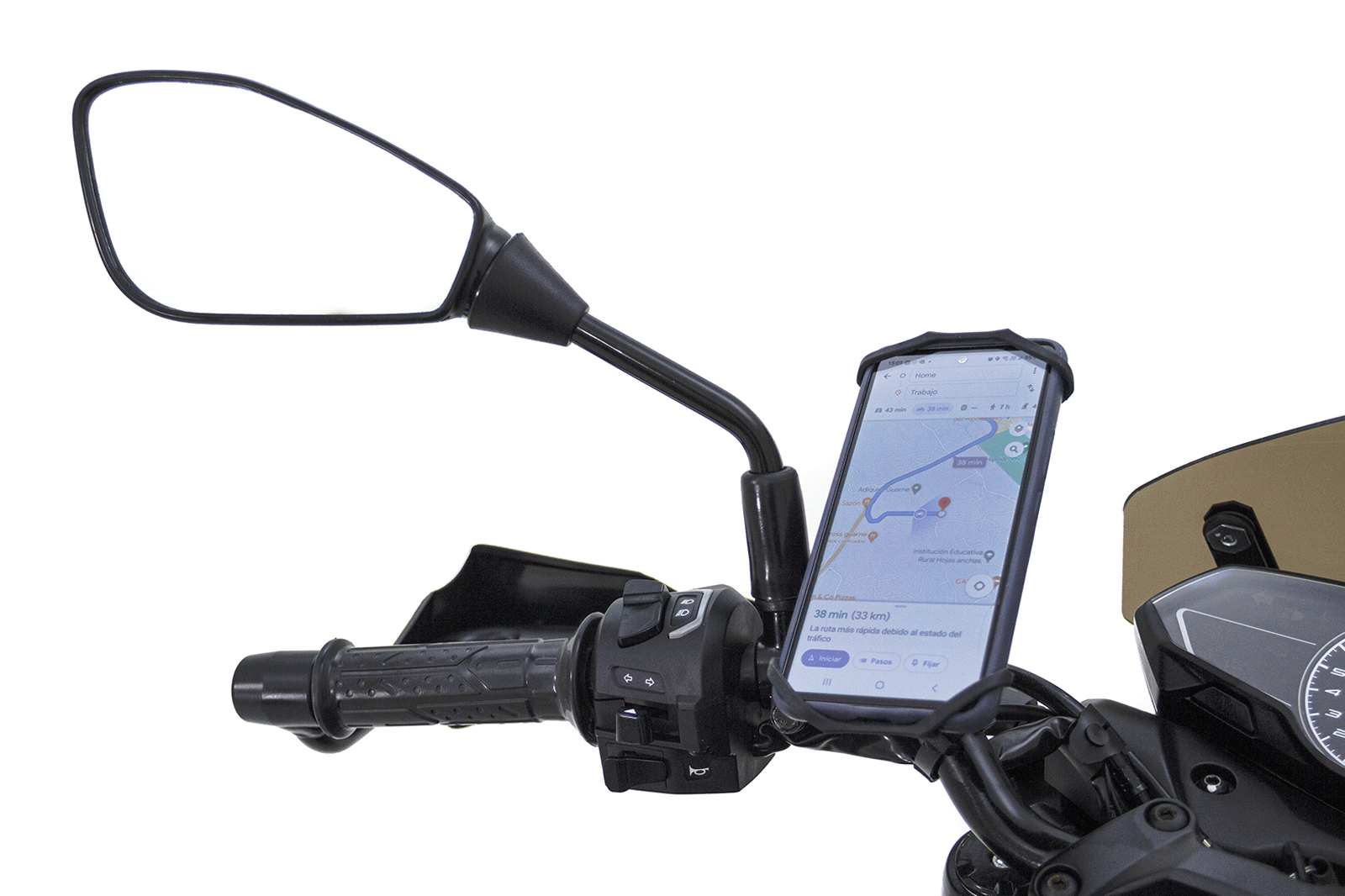 Base Espejo para Moto