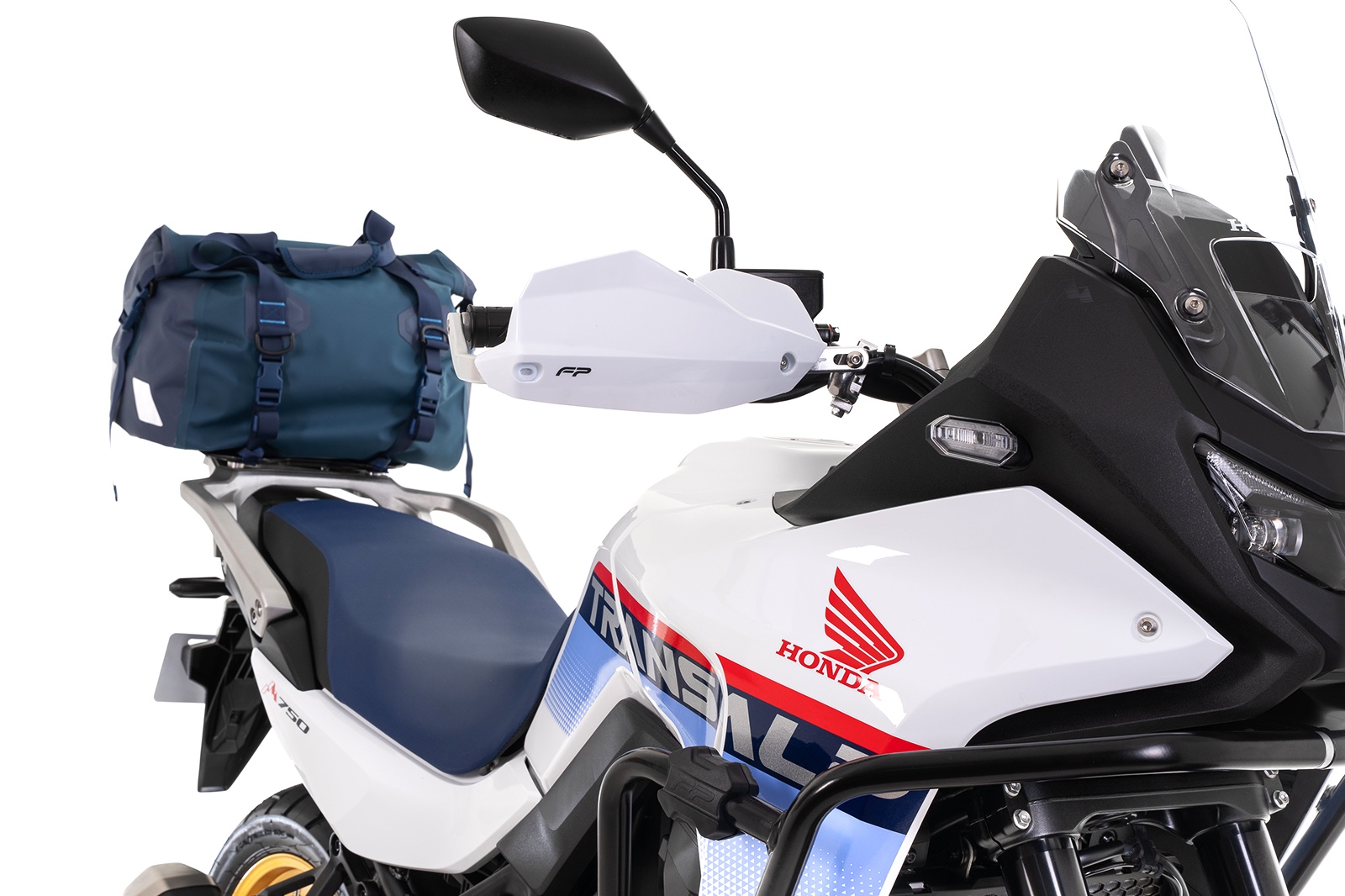 Vista superior de la base FP para baúl trasero Transalp 750