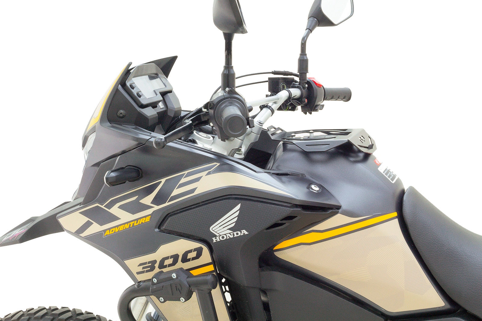 Sistema de fijación FP para Tank Bag con acabado metálico