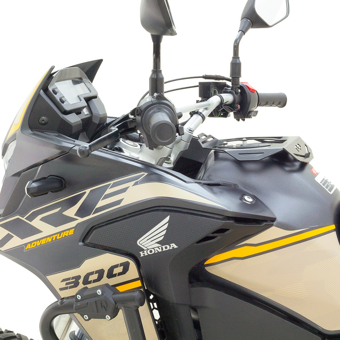 Sistema de fijación FP para Tank Bag con acabado metálico