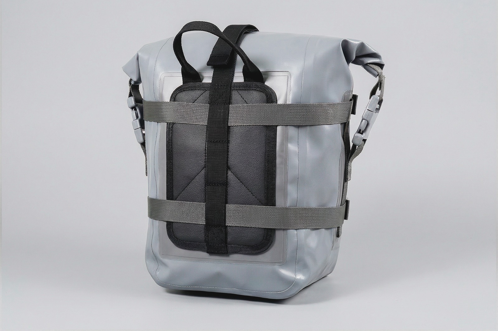 Maleta impermeable 7L FP gris para defensas de moto