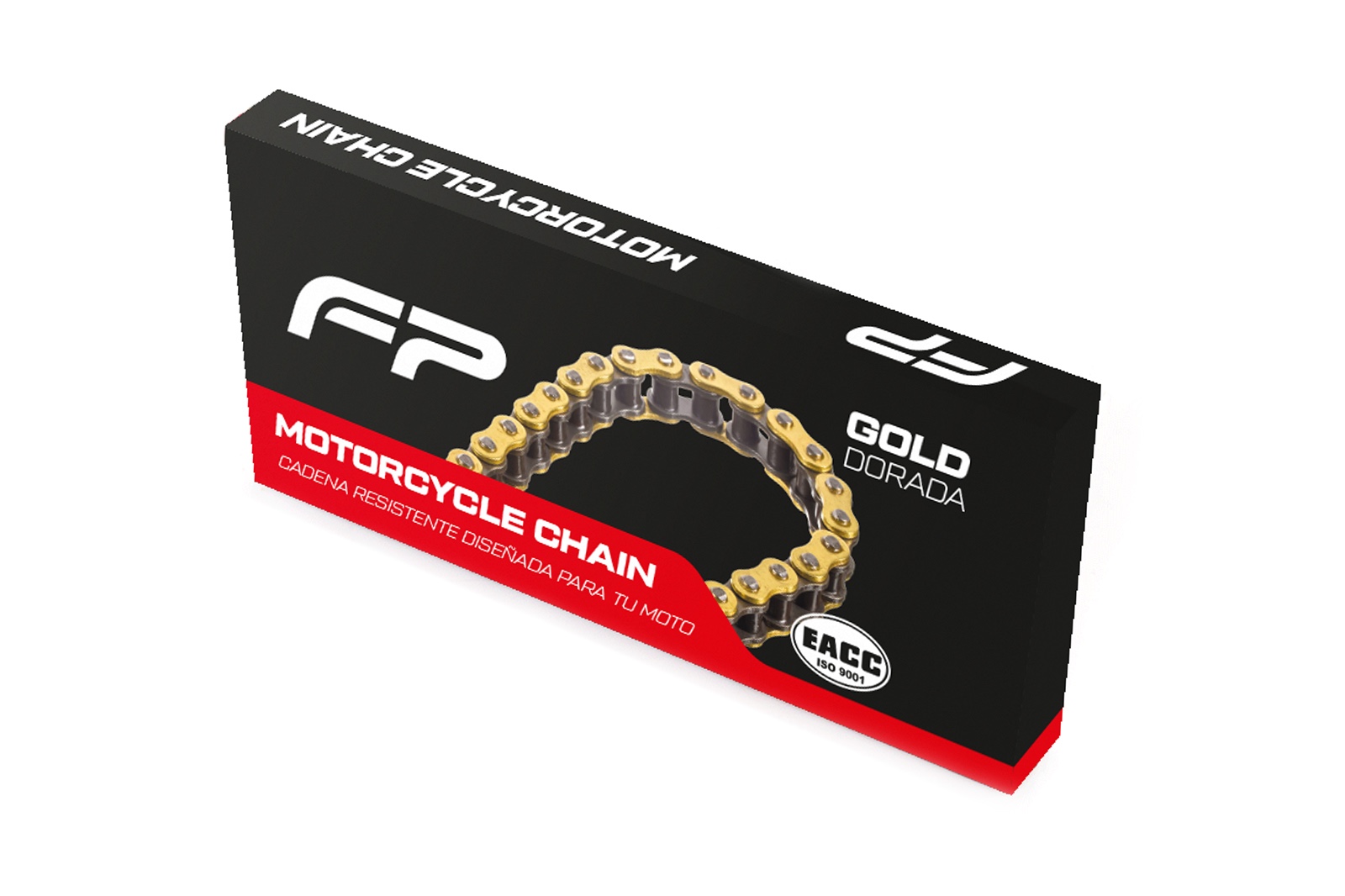 Cadena tundra 520H-120L dorada