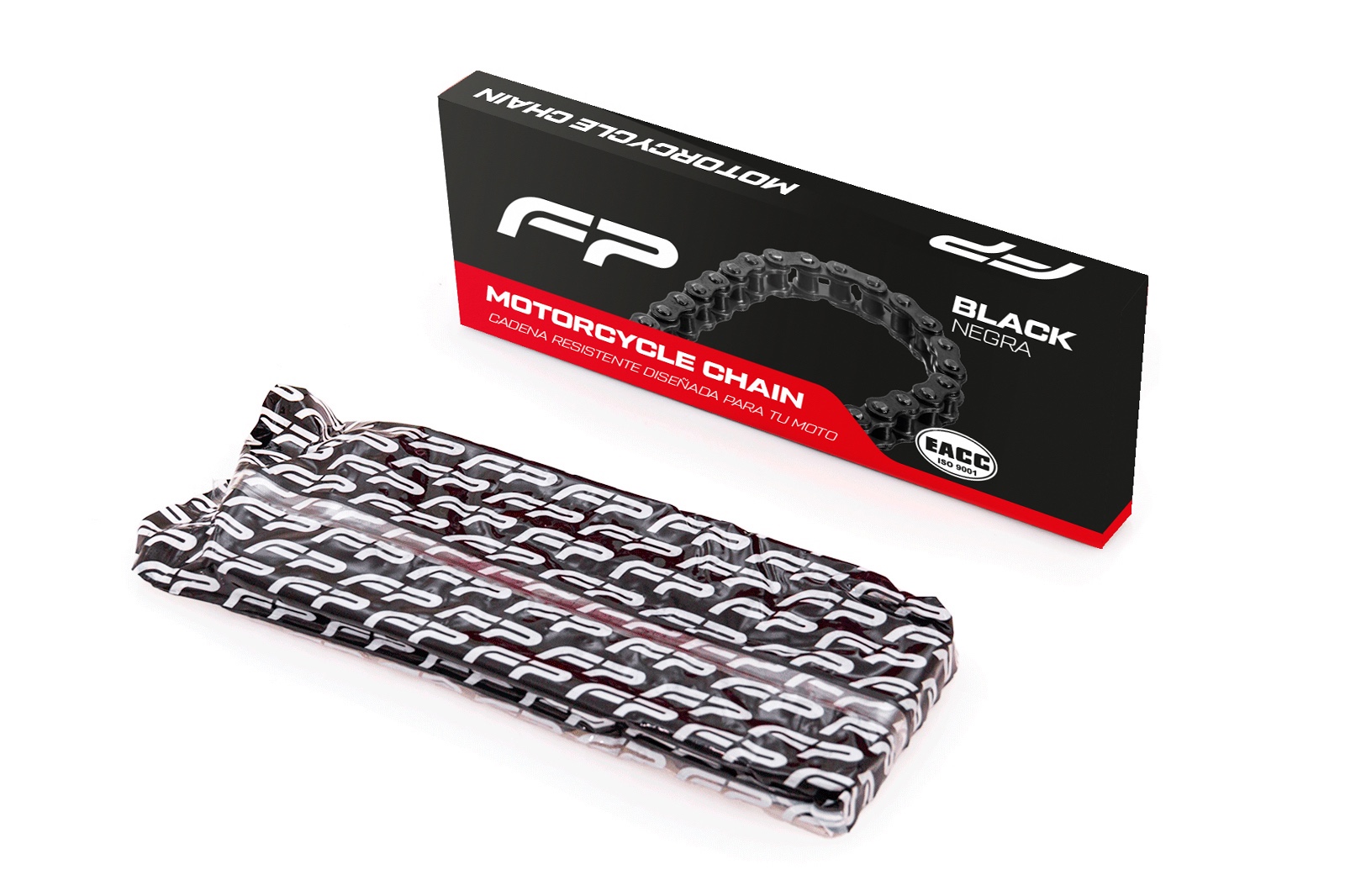 Cadena Strong 428H-124L negra