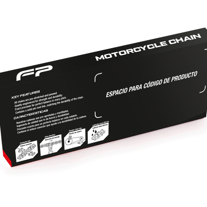 Cadena Strong 428HO-132L negra