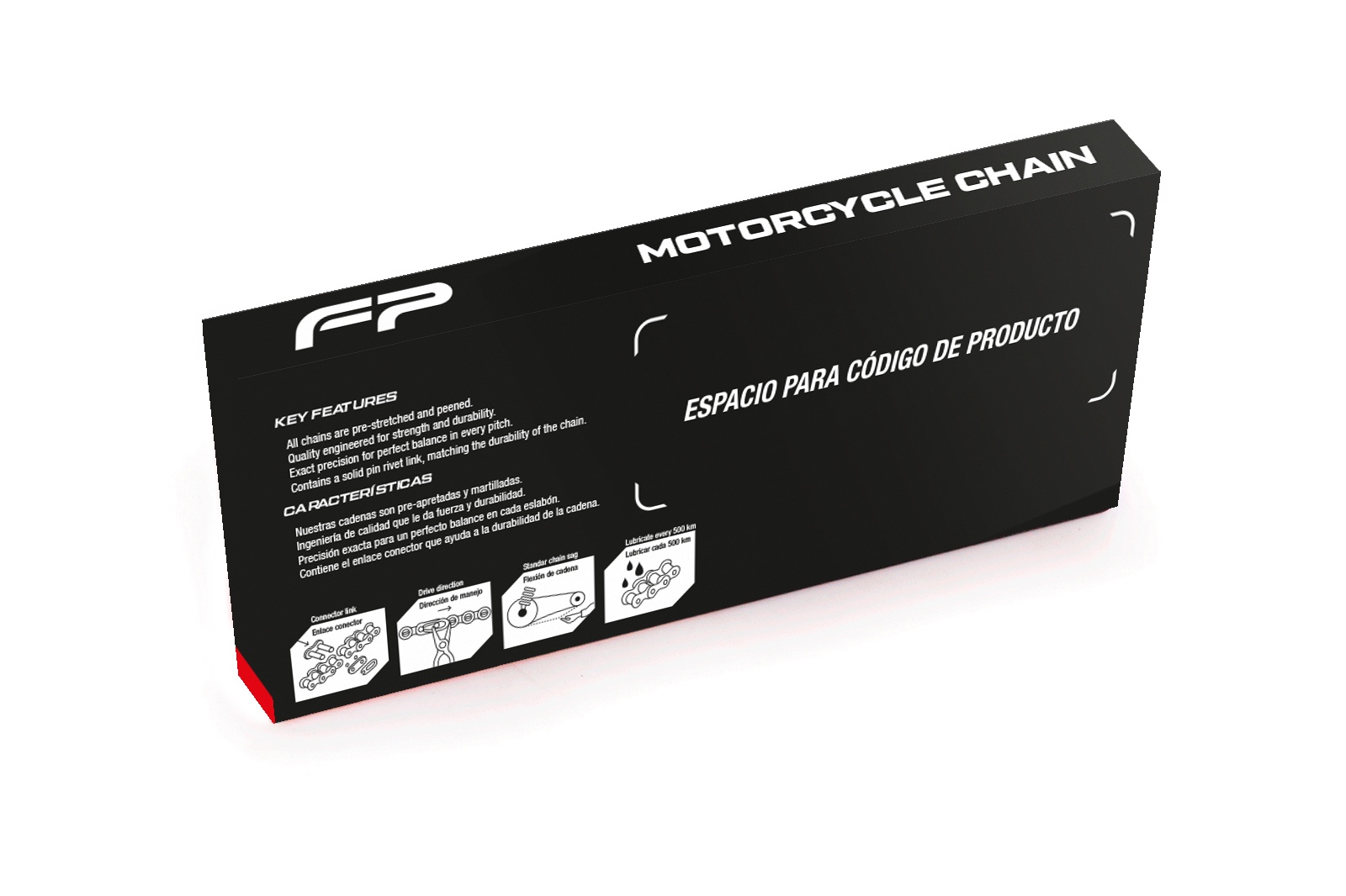 Cadena Strong 520HO-120L negra