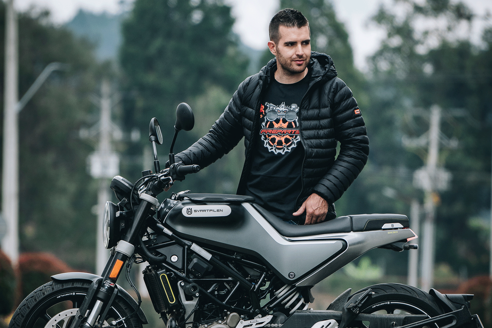 Camiseta para Andar en Moto