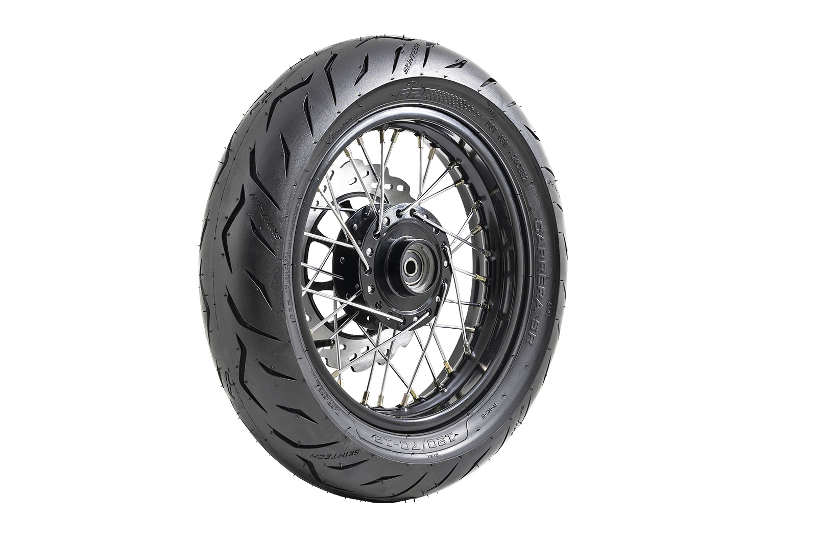 Llanta FP Carrera SR 120/70-12 para scooter
