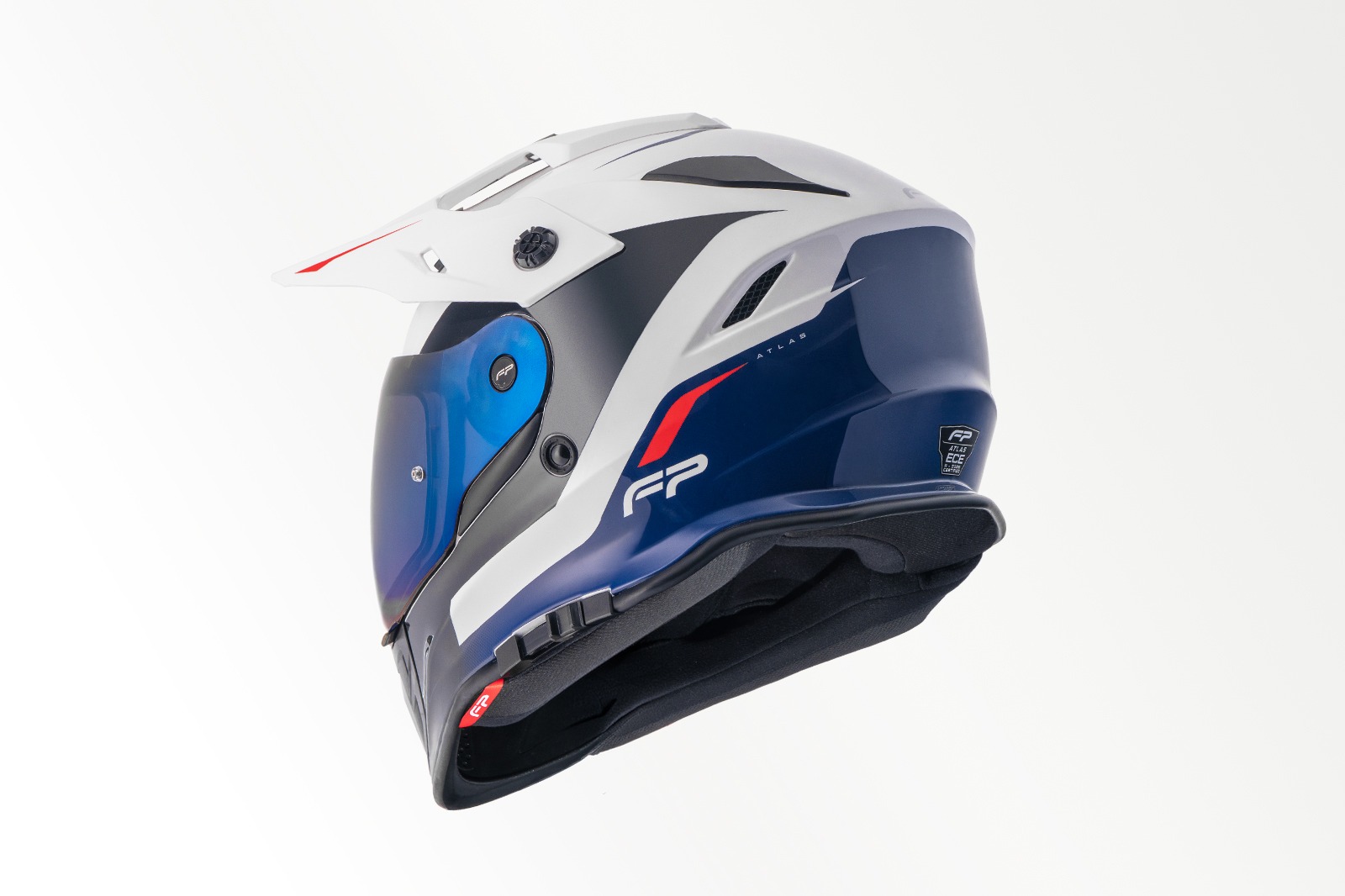 Sistema Double D-Ring del casco Atlas FP