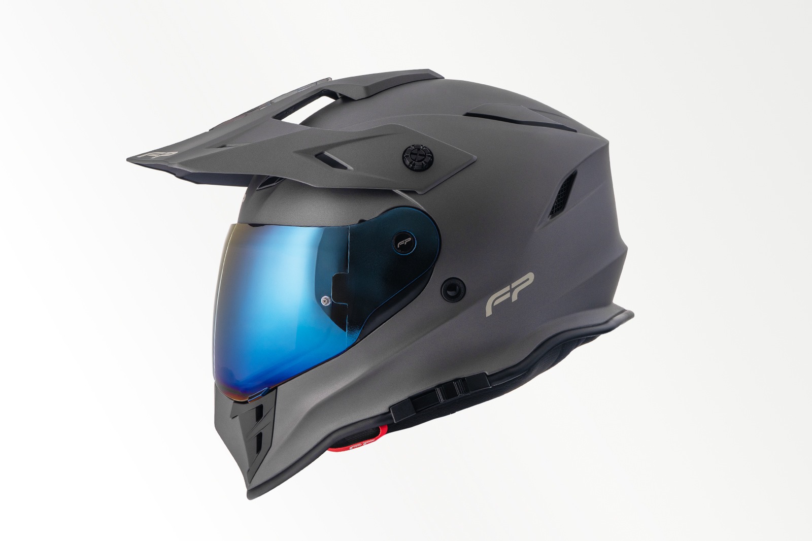 Visera ajustable del casco Atlas Titanio Mate
