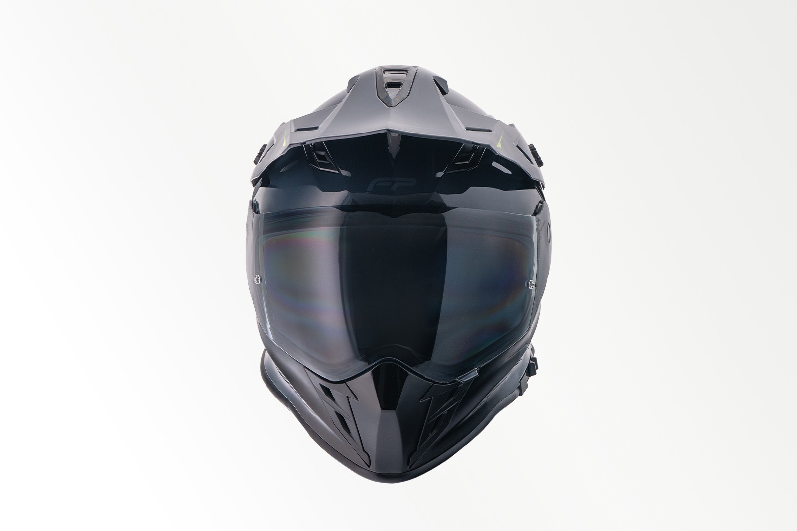 Casco Atlas FP Neon con visor solar interno