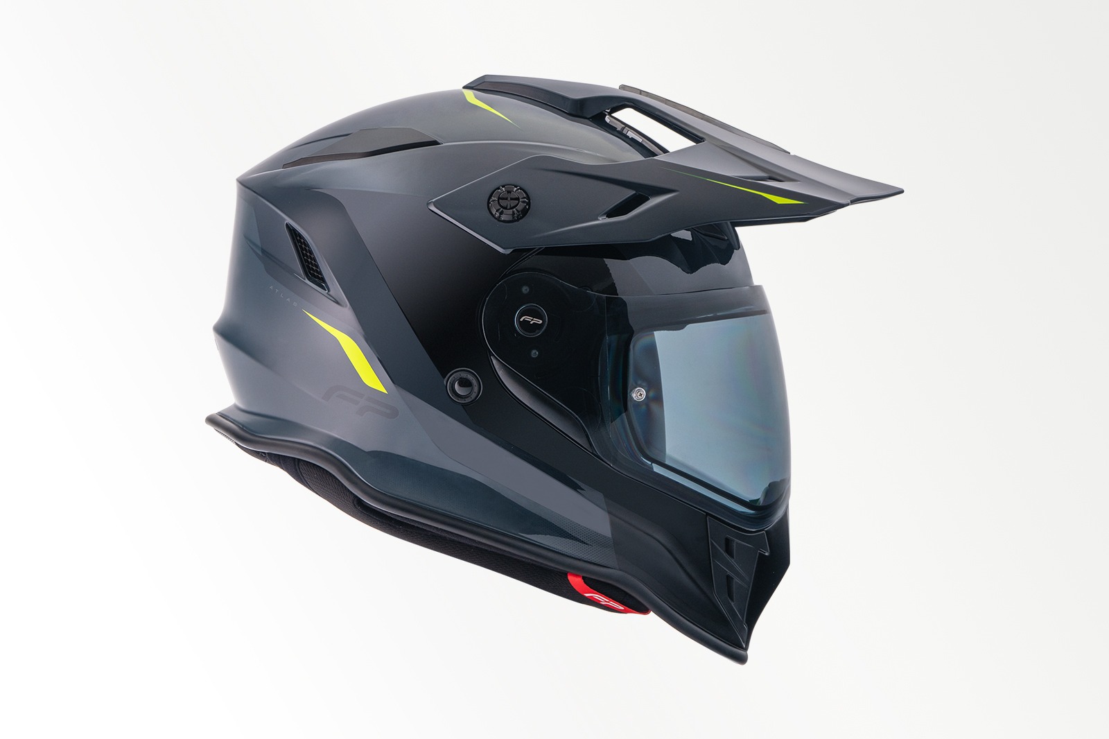 Visor humo con Pinlock del casco Atlas Neon