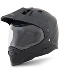 Casco FP Barstow Negro vista lateral con visera aerodinámica