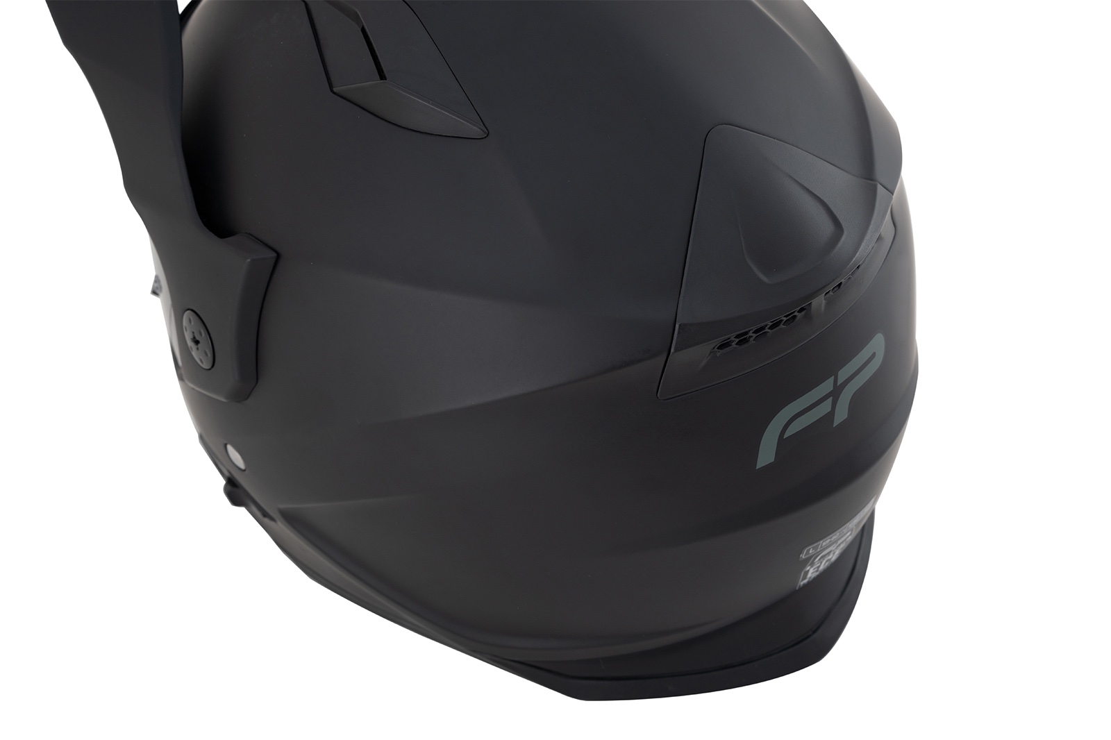 Entradas de aire superiores del casco FP Barstow Negro