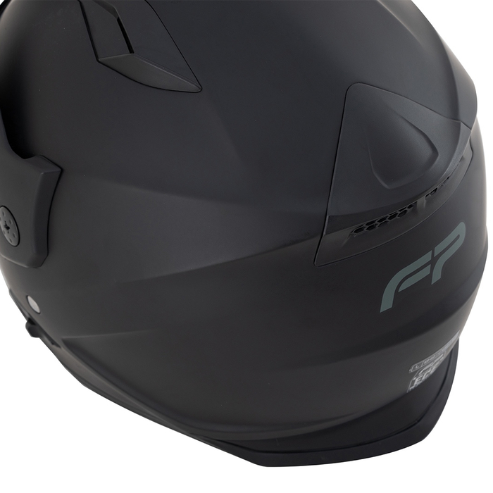Entradas de aire superiores del casco FP Barstow Negro