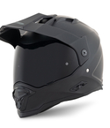 Detalle del visor ahumado del casco FP Barstow