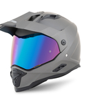 Casco FP Barstow Titanio con visor iridium vista lateral