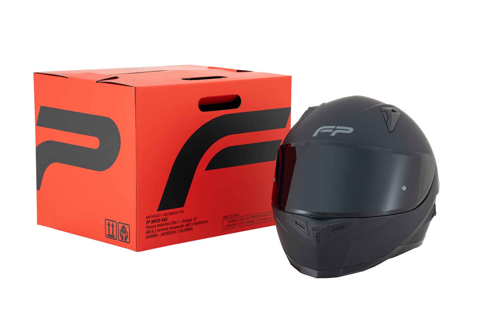 Cierre micrométrico del casco FP Ignition Negro