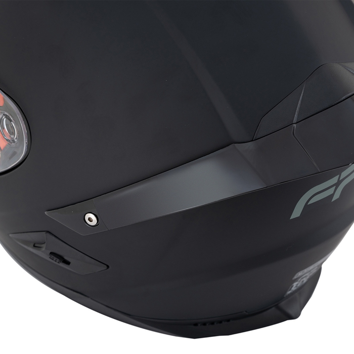 Alerón trasero de alto rendimiento del casco FP Ignition Negro