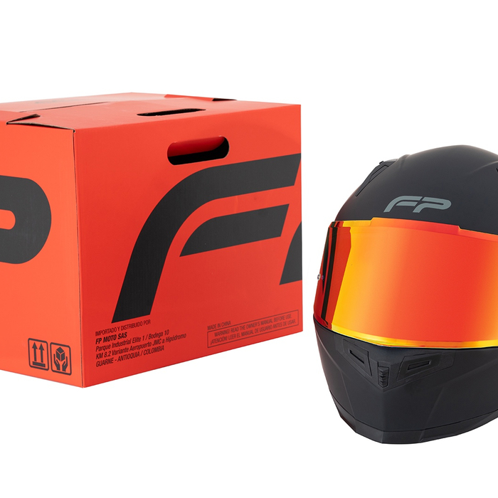 Cierre micrométrico del casco FP Ignition Negro