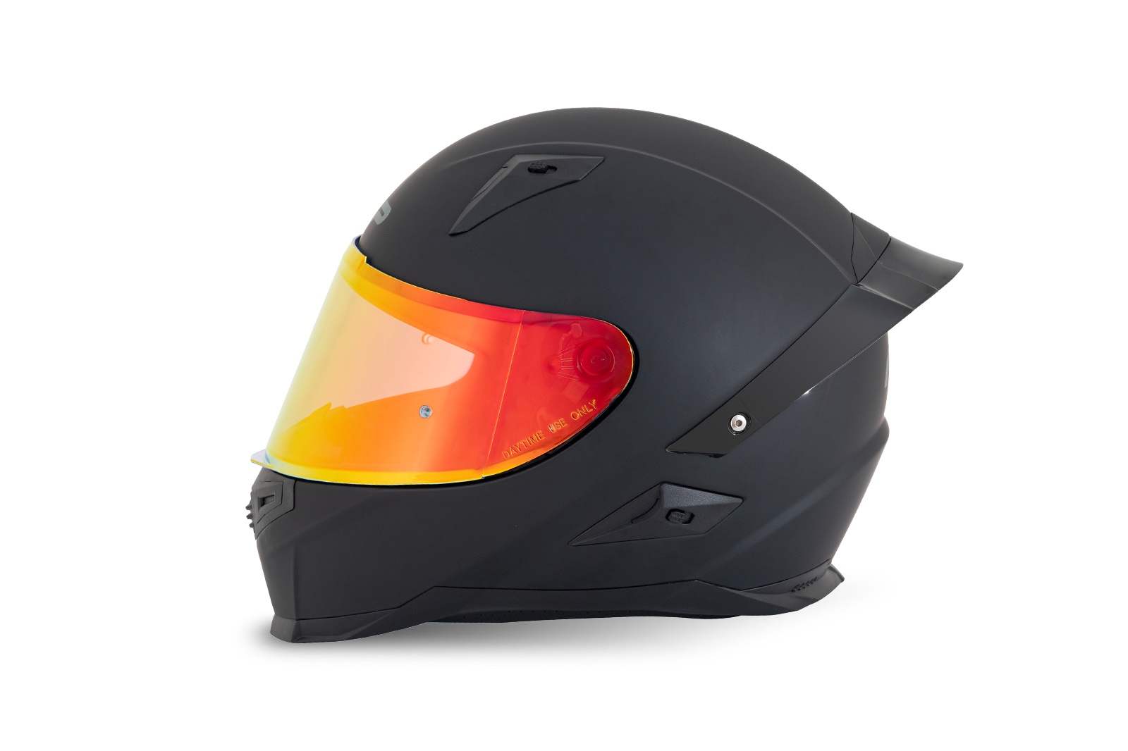 Detalle del visor del casco FP Ignition Negro