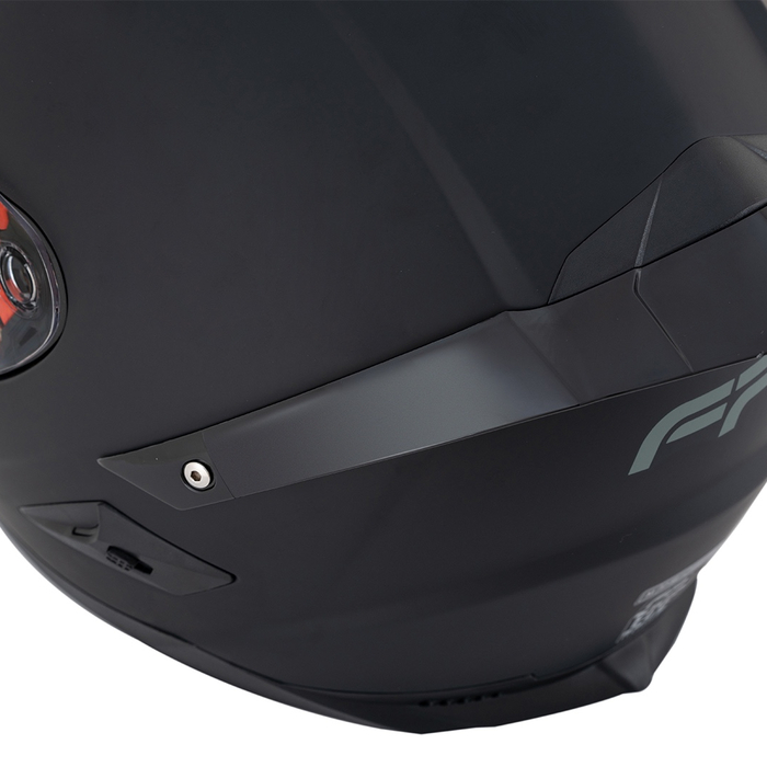 Alerón trasero de alto rendimiento del casco FP Ignition Negro