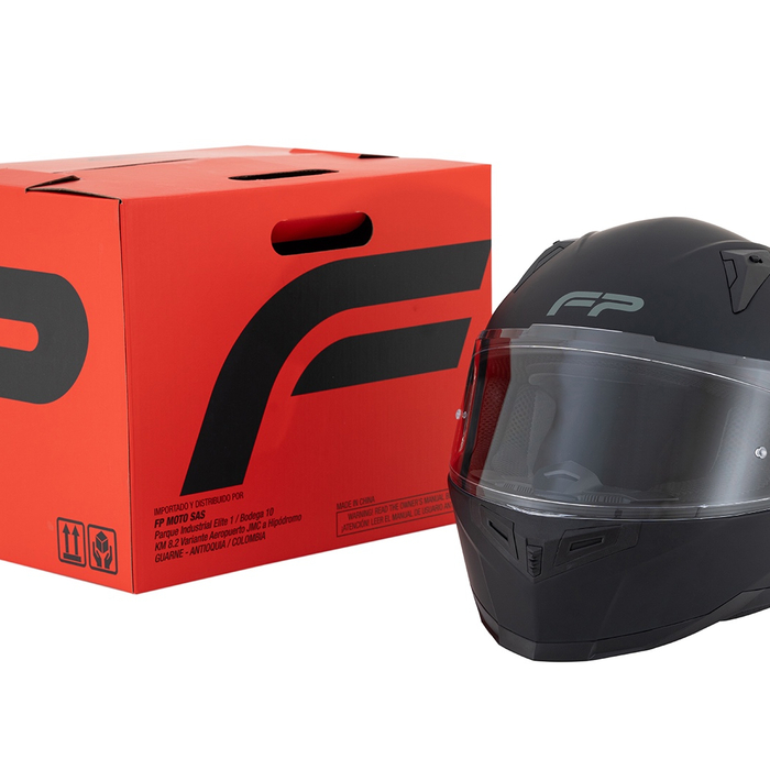 Cierre micrométrico del casco FP Ignition Negro