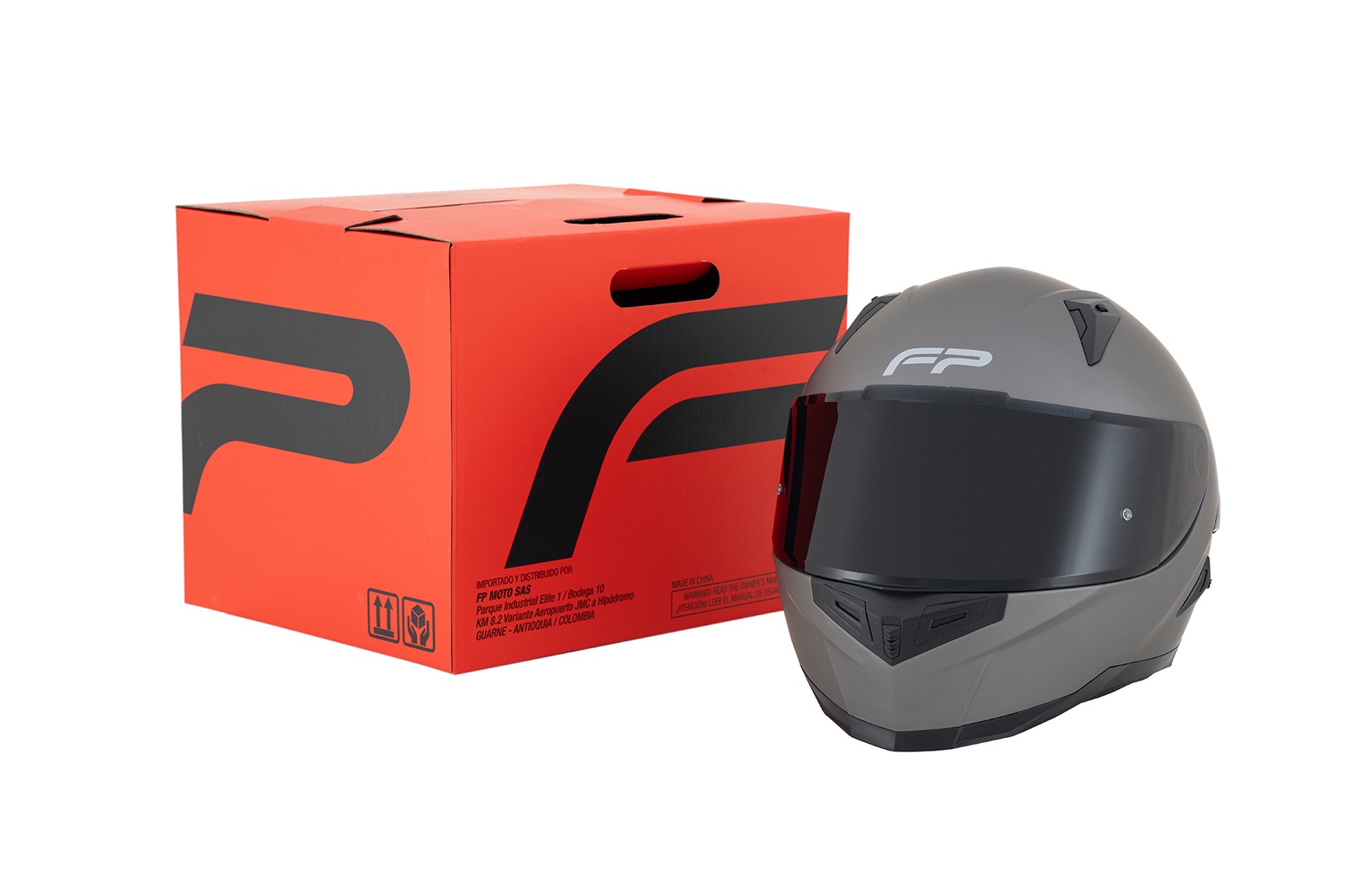 Cierre micrométrico del casco FP Ignition Titanio