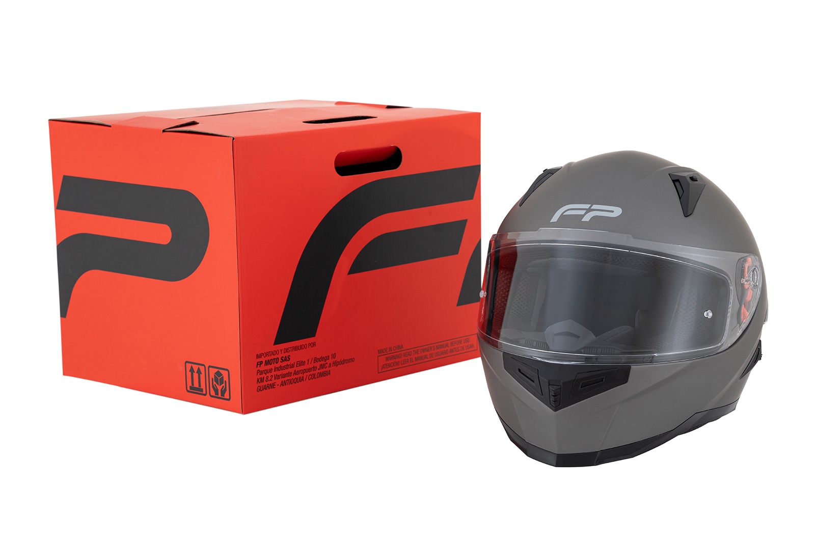 Cierre micrométrico del casco FP Ignition Titanio