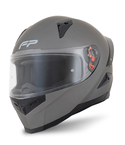 Casco FP Ignition Titanio vista lateral con alerón