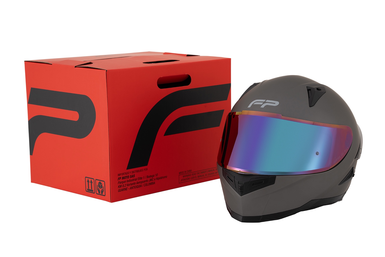 Cierre micrométrico del casco FP Ignition Titanio
